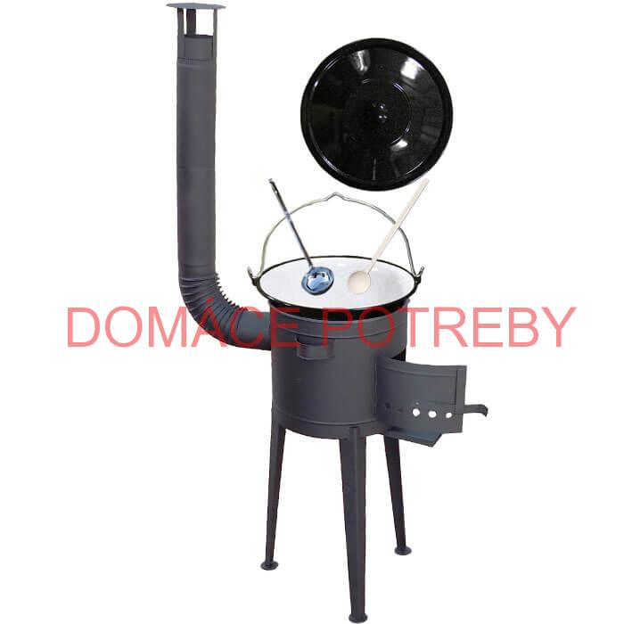 Kotlíkový gulášový set 36 PLUS 600 + smaltovaný kotlík 13 L