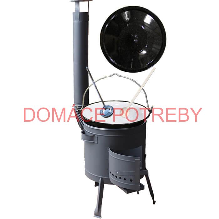 Smaltovaný kotlík 30 L + nízka kotlina 45 PLUS 600