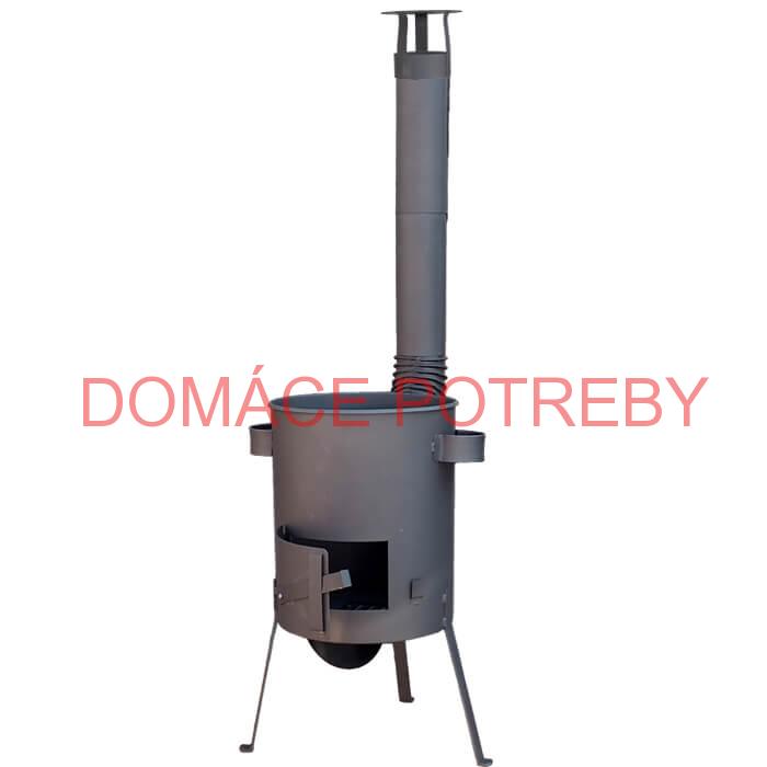 Kotlina 45 cm s žiaruvzdornou farbou PLUS 600 4 MM