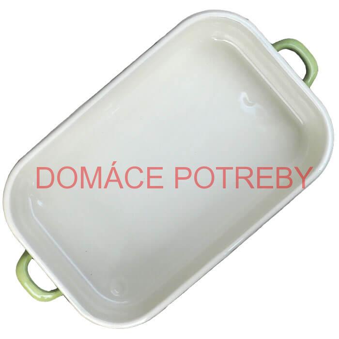 Smaltovaný pekáč 40 x 21,5 cm GREEN