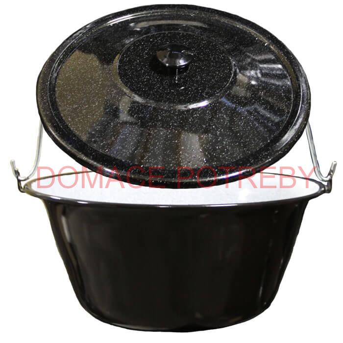 Smaltovaný kotlík 40 L + pokrievka