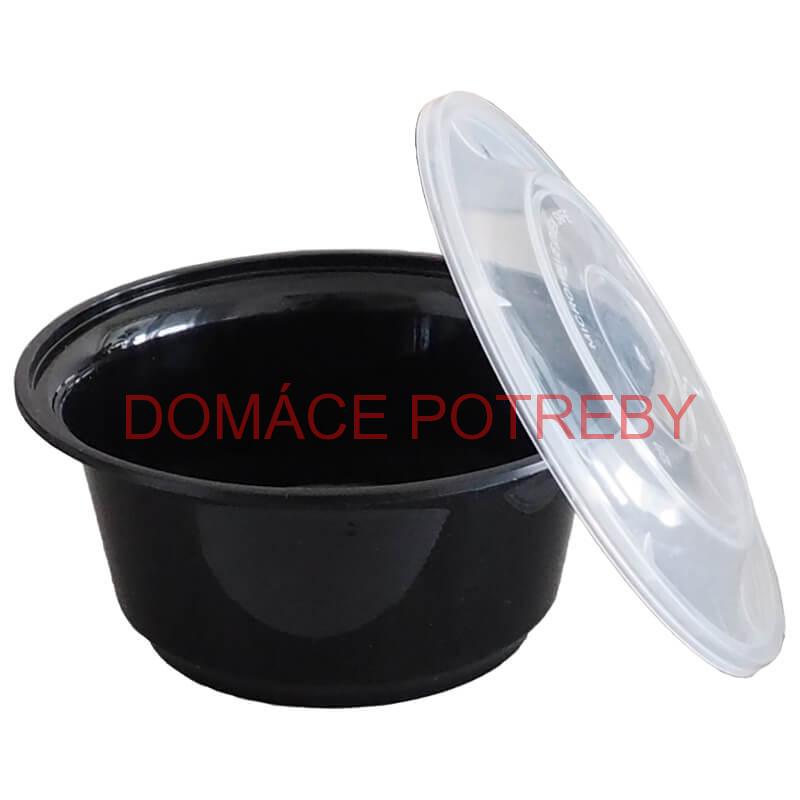 Plastový box (miska) na guláš + vrchnák 1000 ml