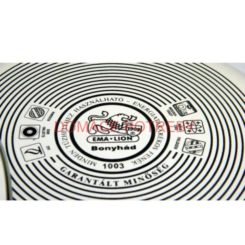 Smaltovaný hrniec s kvetinovým vzorom – Trnky 3 l + pokrievka