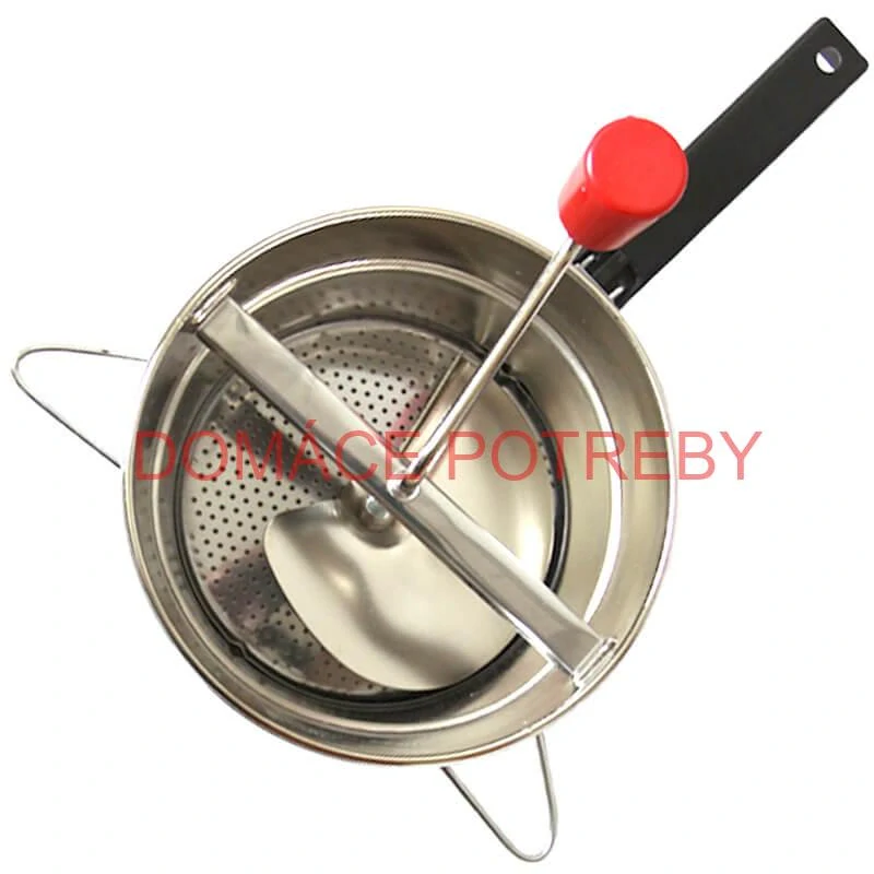 Pasírovač ORIGINAL z nehrdzavejúcej ocele – 3 výmenné sitá