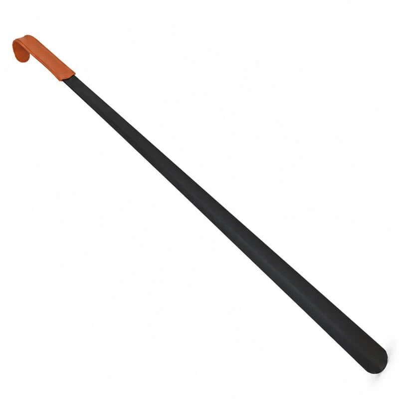 Kovový obuvák 80 cm s rukoväťou zo syntetickej kože