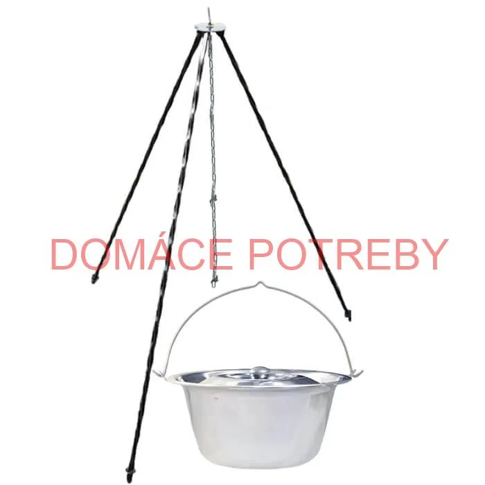 Nerezový kotlík 8 L INOX + pokrievka + stojan CLASSIC