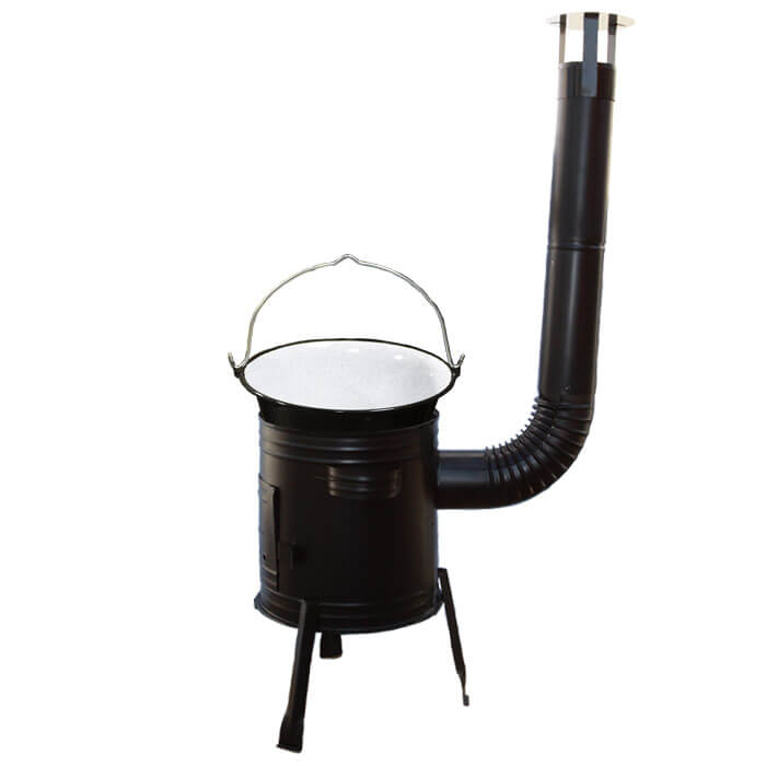 Smaltovaný kotlík 16 L (1,2 mm) + kovová kotlina 39 CLASSIC (KOV) Easy party