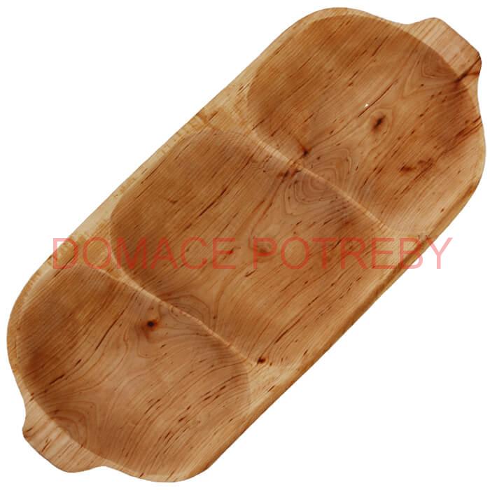 Servírovací drevený podnos