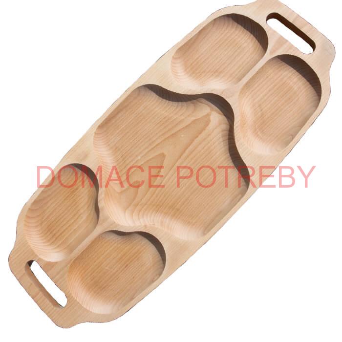 Servírovací drevený podnos