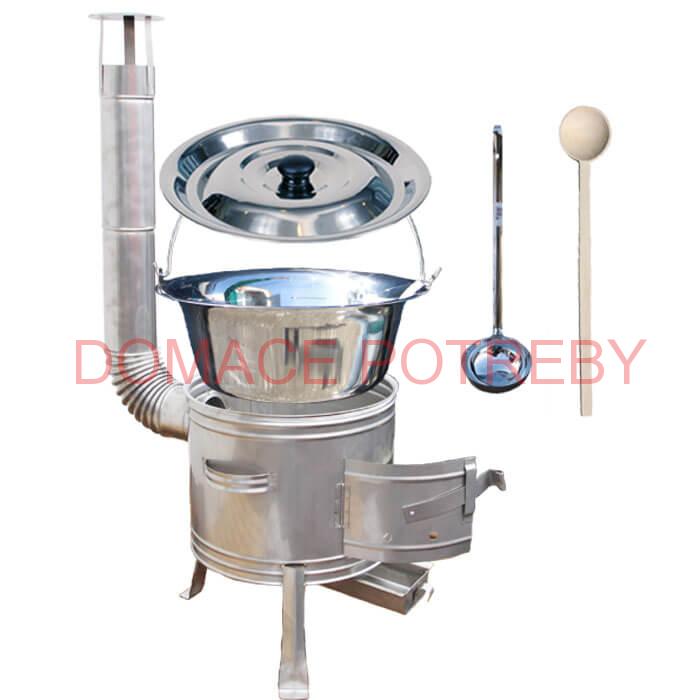 Kotlíkový set 31 cm TOPLUX + antikorový kotlík (1,2 mm) 10 L