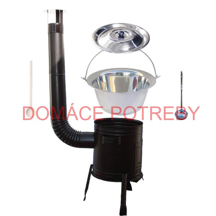 Antikorový kotlík 20 L (0,8 mm) + kovová kotlina 39 CLASSIC (KOV)