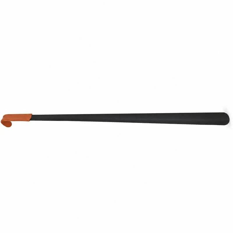 Kovový obuvák 80 cm s rukoväťou zo syntetickej kože