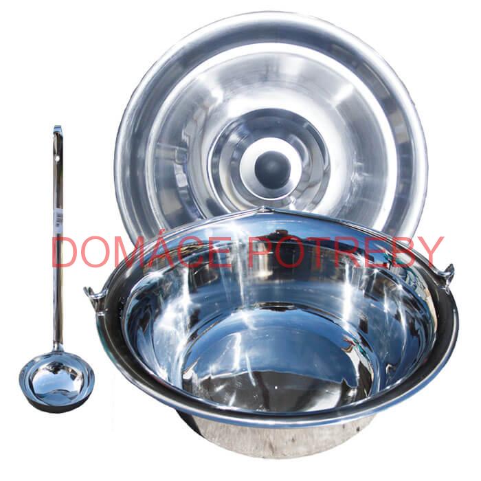 Antikorový kotlík 10 L (1,2 mm) +  antikorová pokrievka