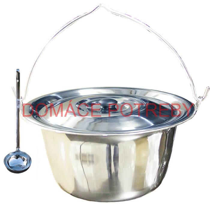 Antikorový kotlík 20 L (1,2 mm) + antikorová pokrievka