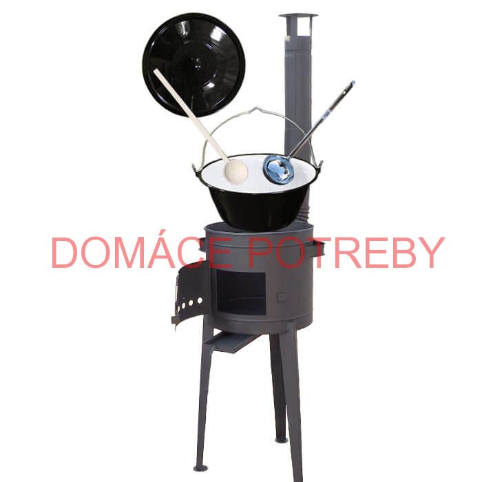 Kotlíkový gulášový set 36 PLUS 600 + smaltovaný kotlík 13 L