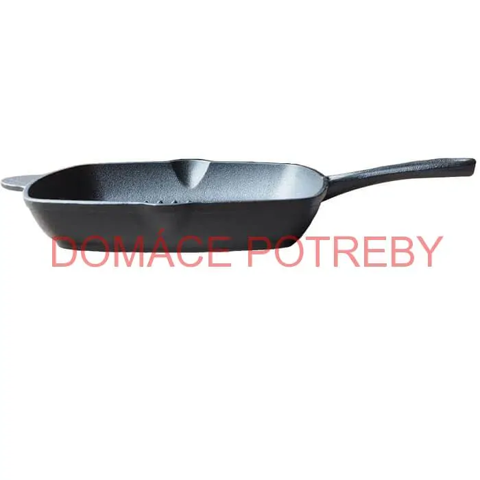 Liatinová panvica na grilovanie a pečenie 26 x 26 cm