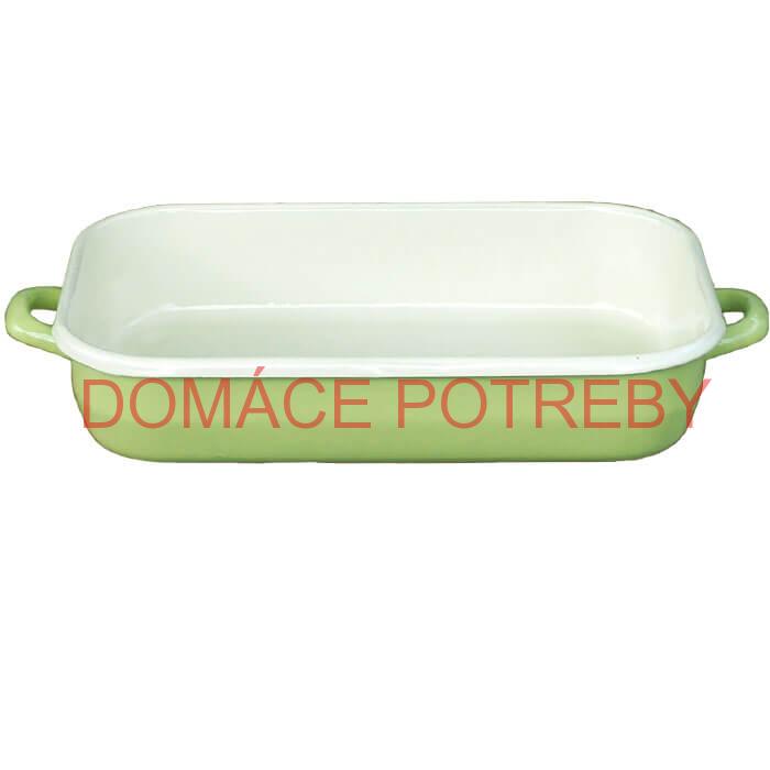 Smaltovaný pekáč 40 x 21,5 cm GREEN