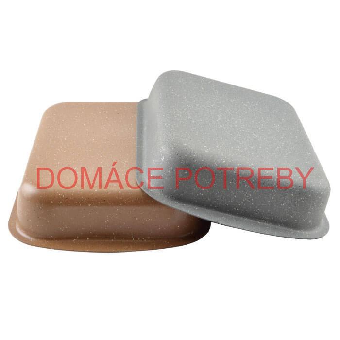 Pekáč s granitovým povrchom 29 x 20 cm hnedý Granit Line