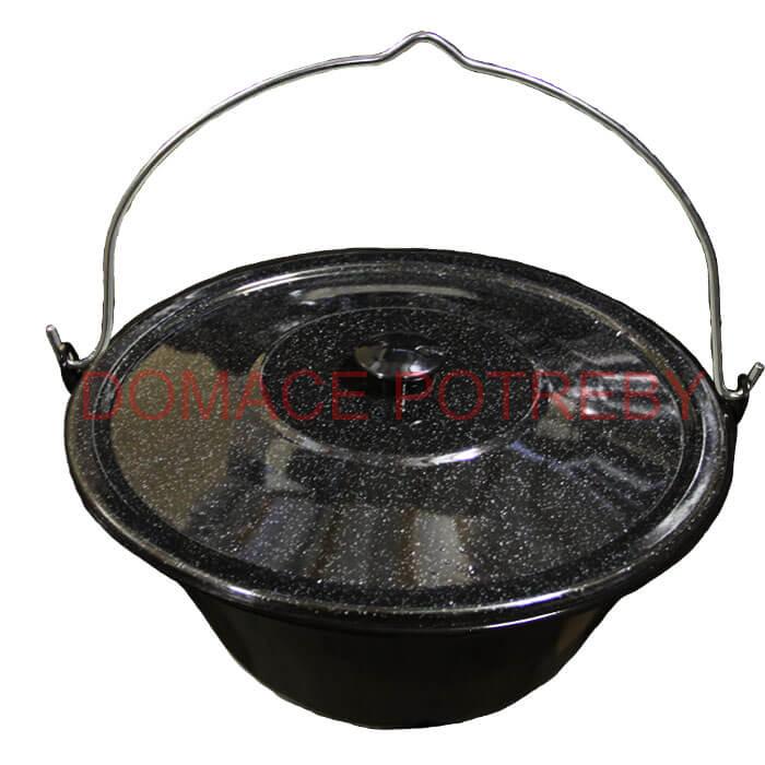 Smaltovaný kotlík 40 L + pokrievka