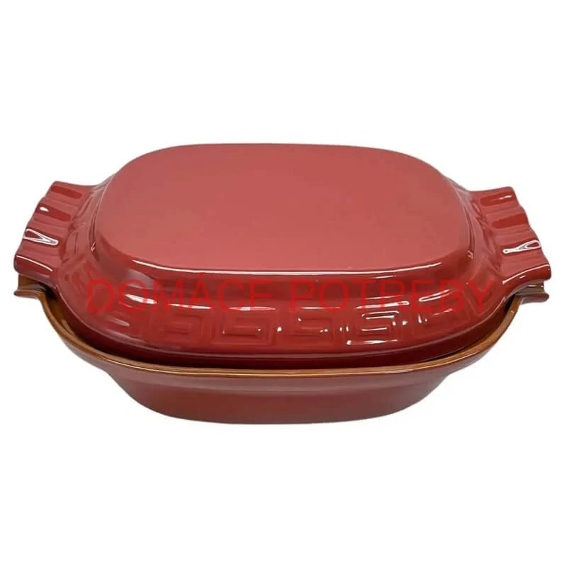 Rímska misa / pekáč z glazovanej terakotovej hliny 6 l