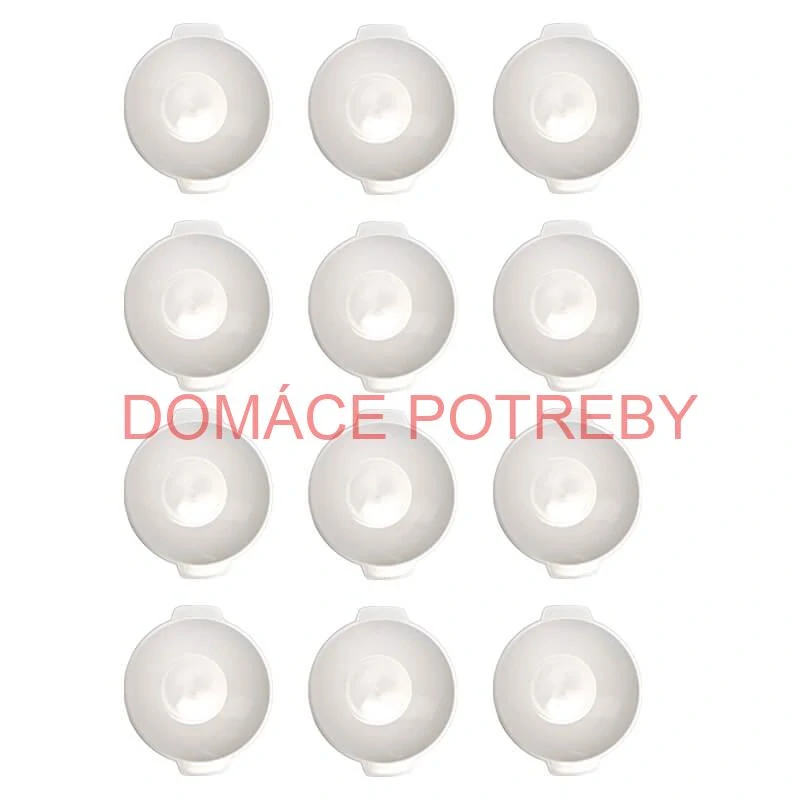 Sada 12 ks: Plastová miska na fajnový kotlíkový guláš a polievky – 500 ml