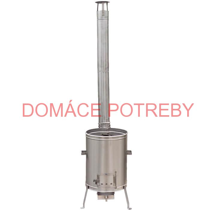 Nerezová kotlina pod kotlíky 45 cm LUX