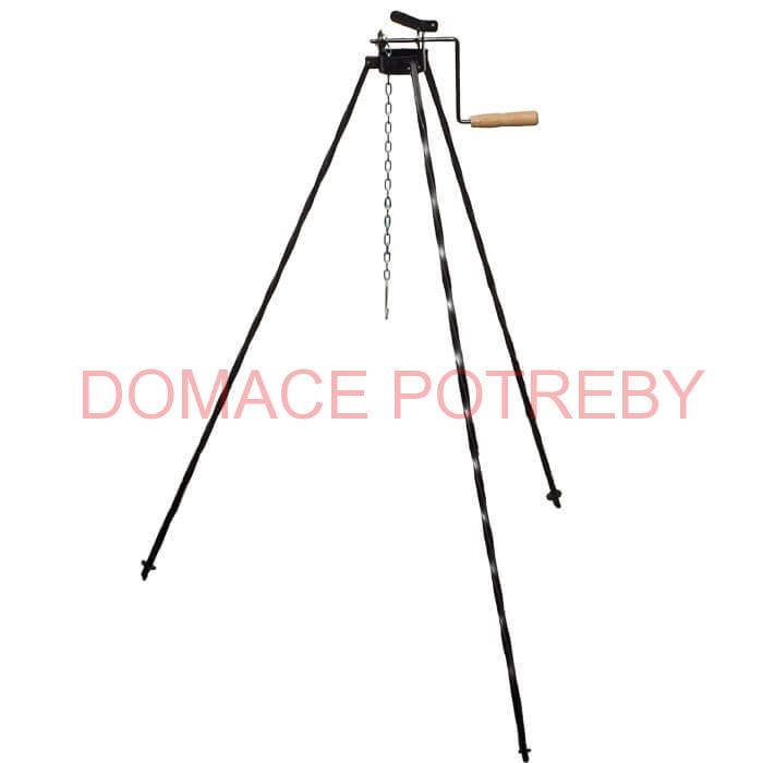 Stojan na kotlík s poistnou kladkou 1,25 m VAR