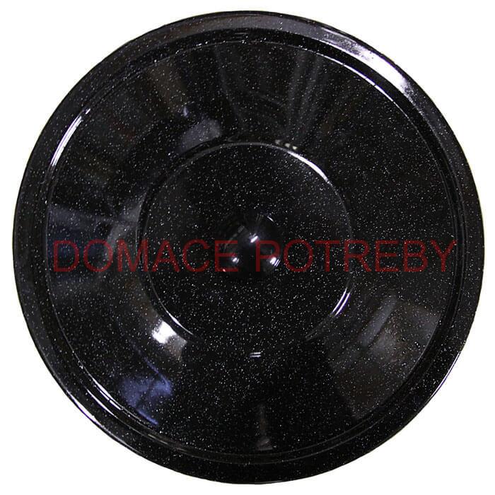 Smaltovaná pokrievka 10 L (34 cm)