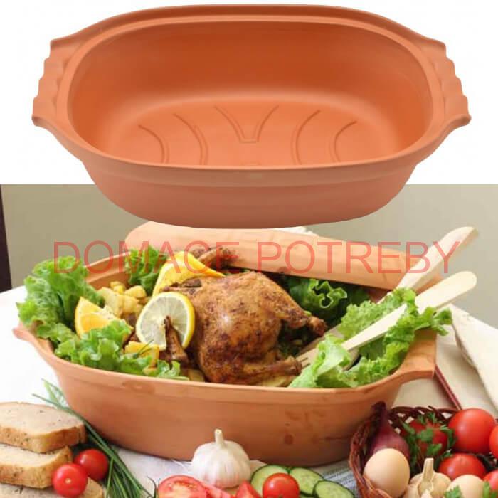 Rímsky hlinený pekáč 6 L